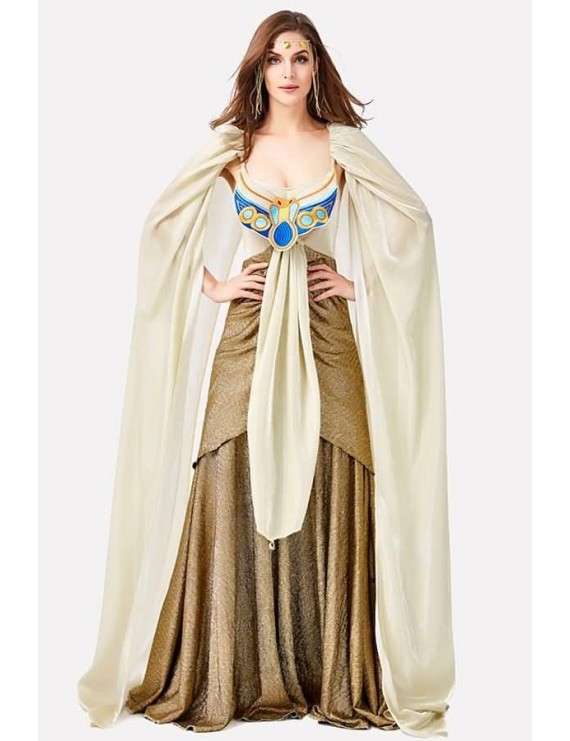 Bronze Cleopatra Dress Apparel Halloween swimwear