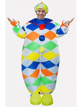 Men Multi Clown Inflatable Disney Cruise swimwear