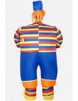 Men Multi Clown Inflatable Adult Cute Carnival swimwear