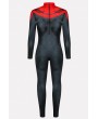 Men Black Spiderman Halloween swimwear