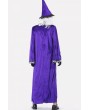 Men Purple Wizard Elf Halloween Cosplay swimwear