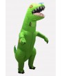 Men Green Tyrannosaurus Rex Inflatable Adult Halloween swimwear